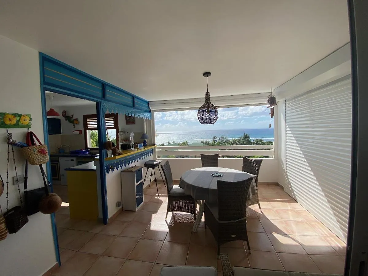 Apartment Les Floralies Gwada - 4- Superbe Vue Mer 180 -Cuve A Eau Saint-Francois